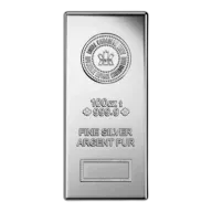 100 oz Royal Canadian Mint Silver Bar
