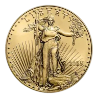 2025 $10 American Gold Eagle 1/4 oz Brilliant Uncirculated