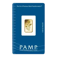 2.5 Grams PAMP Gold Rosa Bar