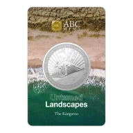 1oz ABC Fine Silver 999.9 Untamed Landscapes "KANGAROO" Coin Certipack