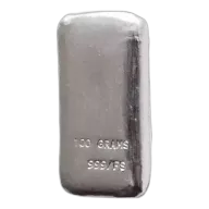 100 Gram Generic Silver Bar