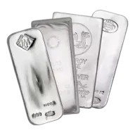 100oz Silver Bar Various Mints