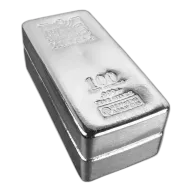 100oz Generic Silver Bar