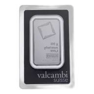 Platinum Bar 100 gram - Misc Minted