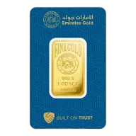 1oz Gold Bar - Emirates Gold - Mint Bar