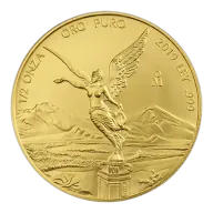 Mexico Gold Libertad Half Onza 2019 BU