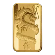100g PAMP Gold Bar - Lunar Dragon