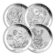 1 oz Australian Koala Silver Coin - In Capsule (Year Varies)