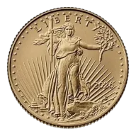 2026 1/10 oz Gold Eagle - BU