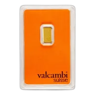 1g Gold Valcambi Bar