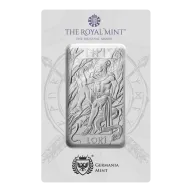 10oz Royal Mint Norse God Loki Silver Mint Bar