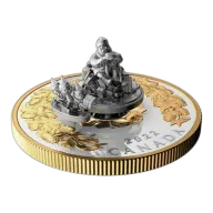 5 oz Holiday Gifts - Pure Silver Coin (2022)