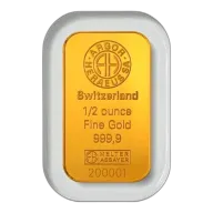 1/2 oz Argor-Heraeus Gold Bar (In Assay)
