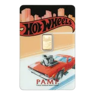 Hot Wheels Gold 1 Gram Bar - Race To Win