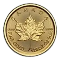 2026 Canada 1/20 oz Gold Maple Leaf BU