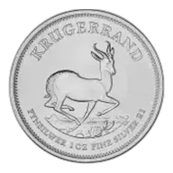Pre-Owned 1 oz Krugerrand Silver Coin