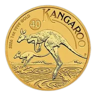 2026 1 oz Australian Gold Kangaroo Coin BU