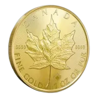 2026 1 Oz Gold Canadian Maple Leaf - BU