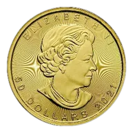1oz Gold Coin Maple Leaf Canada