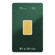 2.5g Gold Bar Minted Christmas 9999