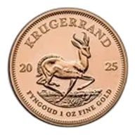 1 oz South African Mint Krugerrand Gold Coin