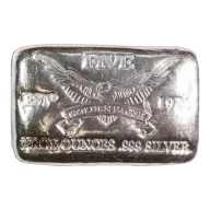 Golden Eagle 5 oz Silver Bar .999