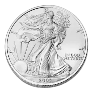 2003 Silver American Eagle - BU