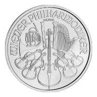 1oz Philharmonic Silver Coin