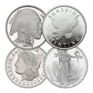 1/2 oz Silver Rounds - Design Our Choice