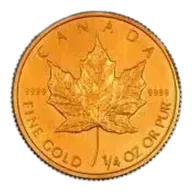 2010 0.25 oz Gold Coin Maple Bullion