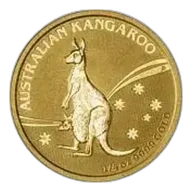 2009 0.25 oz Gold Kangaroo Nugget Bullion Coin