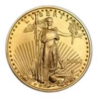 2004 1/2 oz American Gold Eagle BU