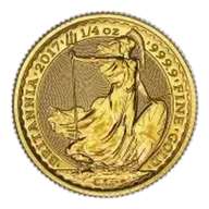 2017 Gold 0.25 oz Britannia Bullion Coin