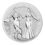 2020 Germania Allegories 5 oz Silver Round BU (Italia)