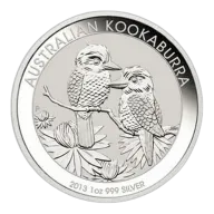 Australian Kookaburra 1 oz. Silver 2013