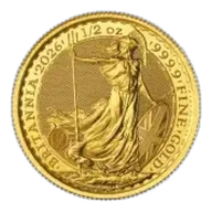 2026 Gold Britannia 0.5 oz Bullion Coin