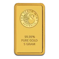 5g Gold Bar | Perth Mint with Certificate - Kangaroo