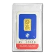 1 gram Gold Bar - Engelhard (In Assay)