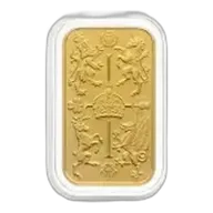 The Royal Celebration KCIII Coronation 1 oz Gold Minted Bullion Bar - Blister Pack