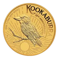 Australian Gold Kookaburra Tenth Ounce 2025