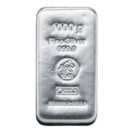 1kg Silver Bar | Heimerle + Meule