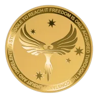 The Freedom 1 oz Gold Round