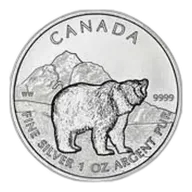 1 oz Grizzly Bear