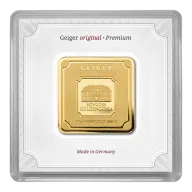 50g Geiger Original Gold Bar