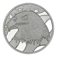 Pledge of Allegiance 1oz .999 Silver Medallion