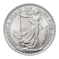 Best Value 1oz Silver Britannia (mixed years)