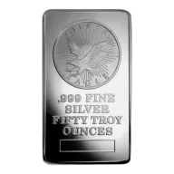 50 oz Silver Bar