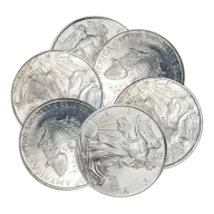 Off-Quality American Silver Eagles (Random Date)