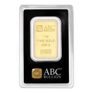 1oz ABC Gold Minted Bar