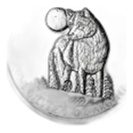 2011 Canada 1 oz Silver Wildlife Series Wolf